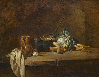 Vegetables for the Soup Jean-Baptiste-Simeon Chardin